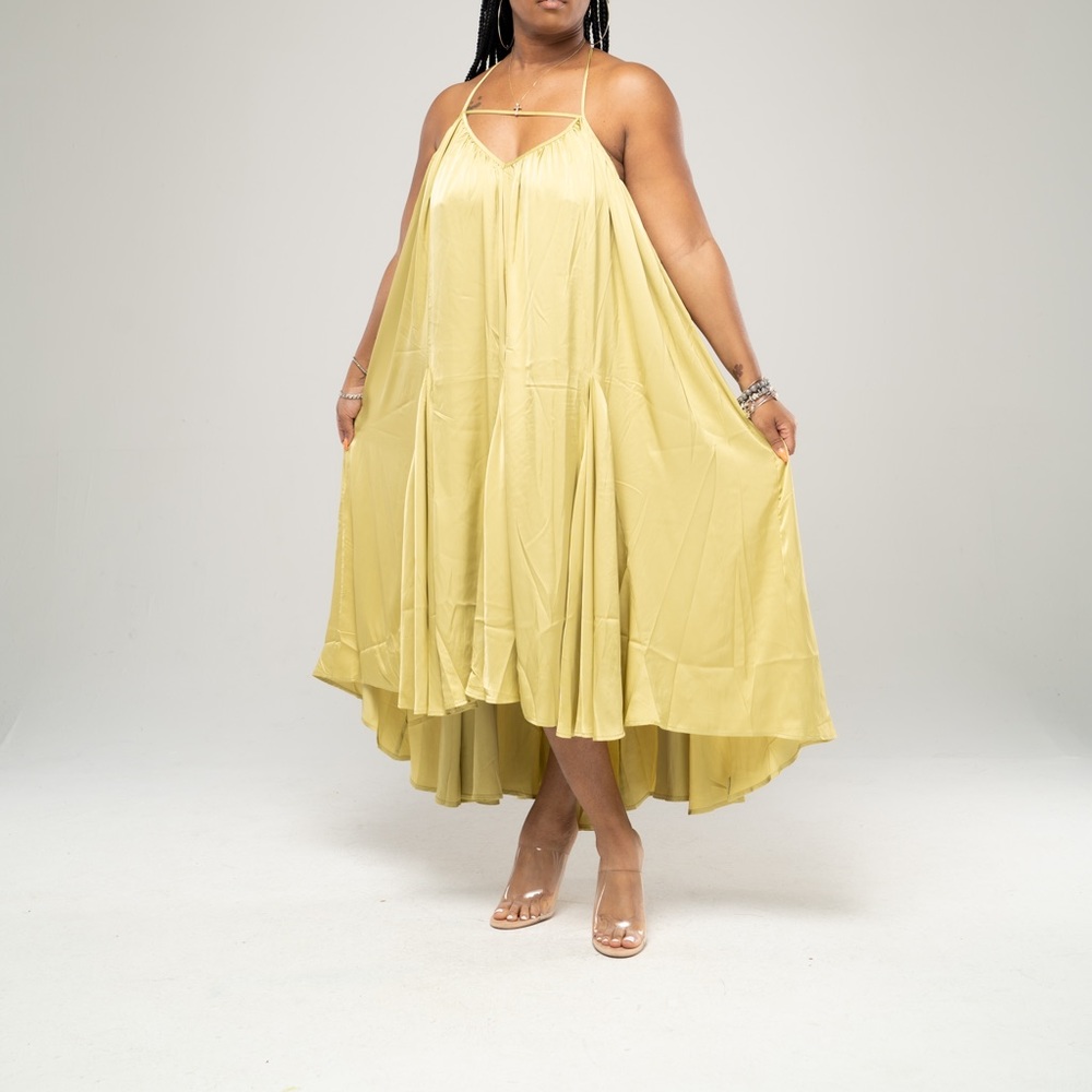 T Strap Maxi Dress